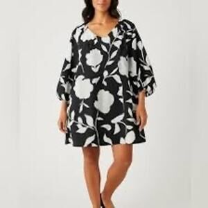 Kate Spade New York x Target Black and White Floral Dress 2024